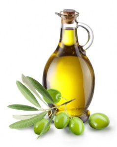 bottle of olive oil